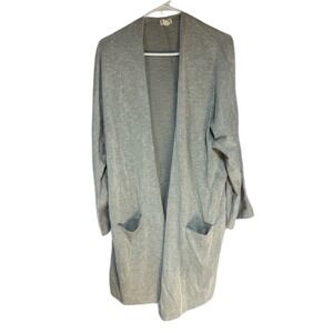 DONNI. Sage‎ Green Open Cardigan